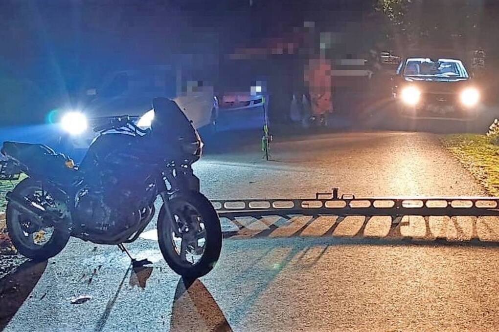 Лишенный прав мотоциклист госпитализирован после ДТП в Труновском округе