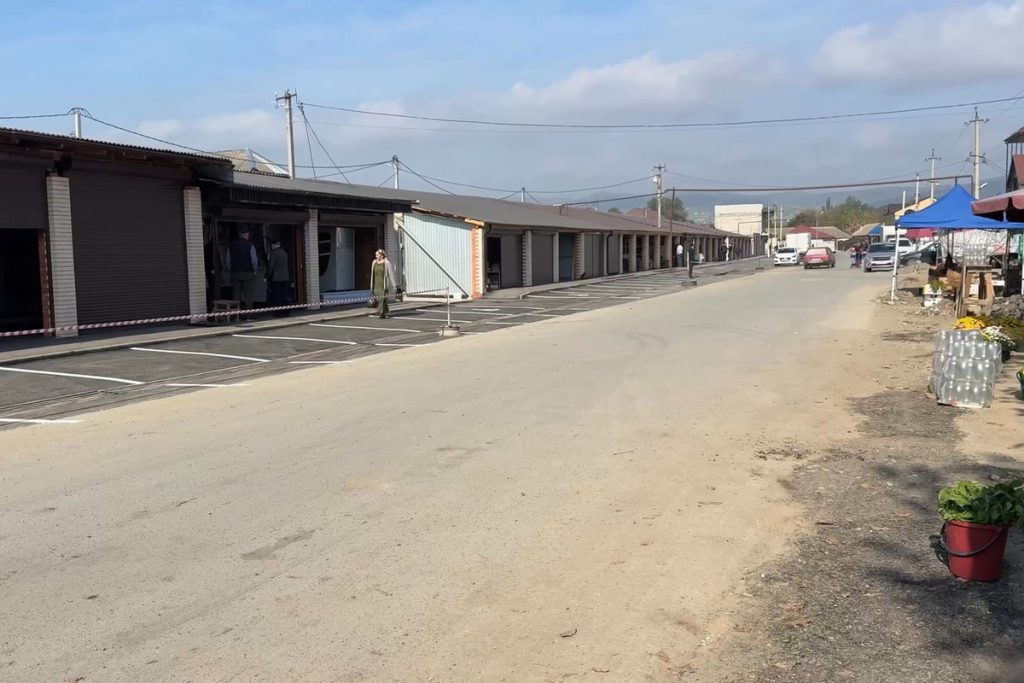 В Ингушетии благоустроили территорию, прилегающую к рынку