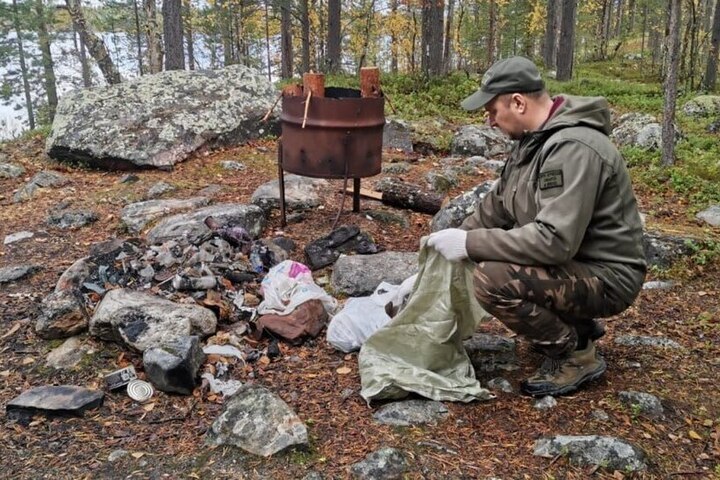 Более 30 кубометров мусора вывезли из тундры Кольского полуострова