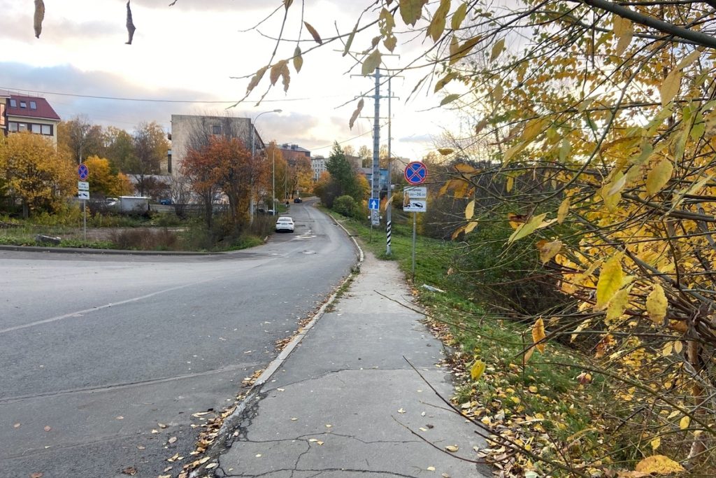 На Лососинской набережной в Петрозаводске введено одностороннее движение