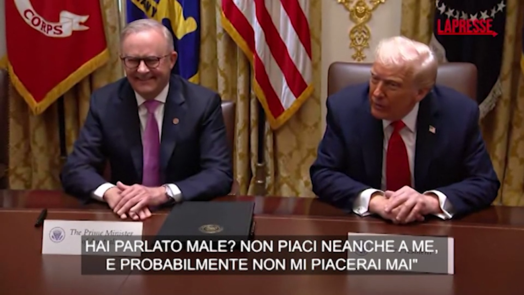 Trump sfida l&#039;ambasciatore australiano con una battuta diretta: &quot;Non mi piaci e non mi piacerai mai&quot;