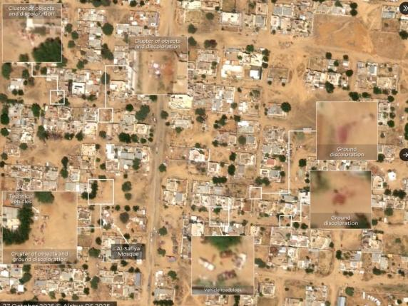 Massacro nel Darfur: immagini satellitari rivelano cumuli di corpi e strategie delle milizie per nascondere le proprie responsabilità