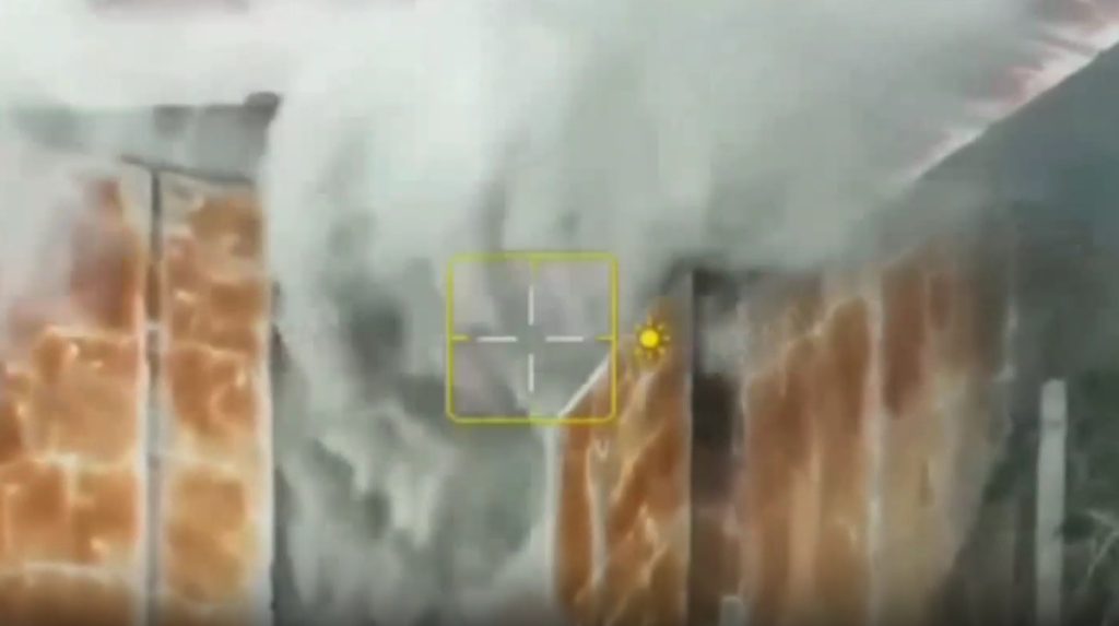 Ucraina: Marina ucraina distrugge deposito di munizioni russe vicino alla penisola di Kinburn in un&#039;operazione congiunta con il Servizio di sicurezza dell&#039;Ucraina