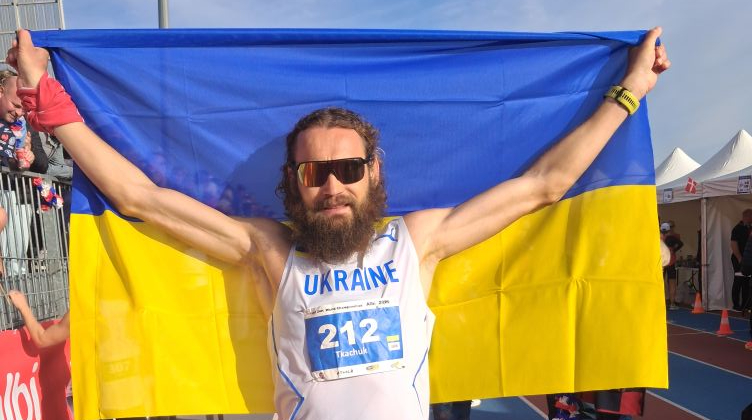 Ukrainian runner Tkachuk wins 24-hour ultramarathon in France