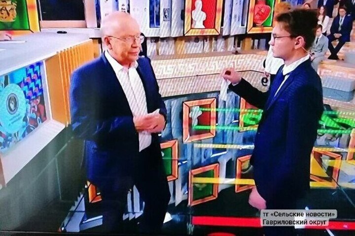 Тамбовский гений покоряет эфир Первого канала