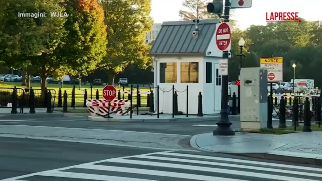Usa, sfonda con l&#039;auto cancello di sicurezza fuori dalla Casa Bianca: arrestato