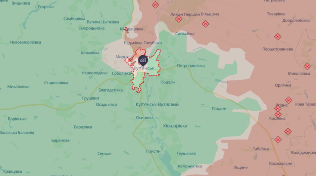 Ukrainian General Staff on situation in Kupiansk: Defence forces continue counter-sabotage operations