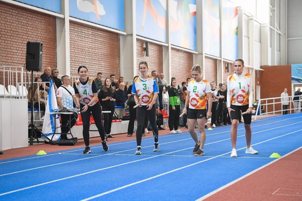 Общество «Динамо» отметило столетний юбилей легкой атлетикой