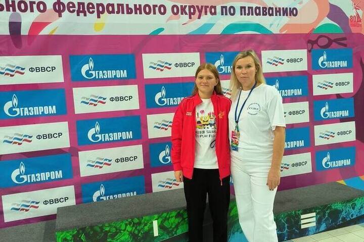 Серпуховские пловцы установили рекорд Серпухова на чемпионате ЦФО