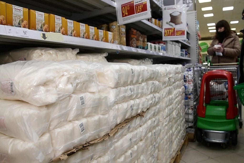 В Волгоградской области за неделю подешевели сахар и яйца
