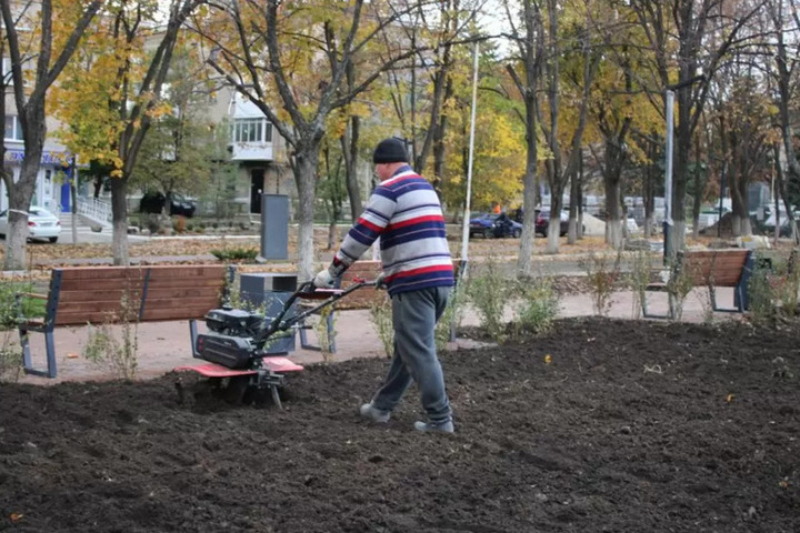 Обустройство &#034;Каштановой аллеи&#034; завершают в Ровеньках