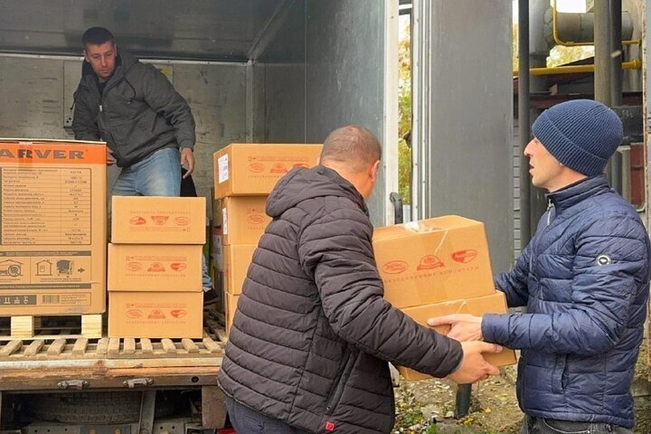 Туляки отправили новую партию гуманитарной помощи в Старый Оскол