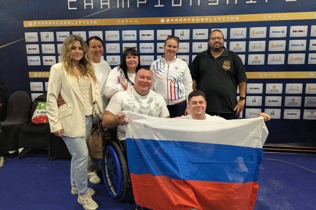 Тамбовский богатырь Константин Мацнев завоевал три медали на чемпионате мира по парапауэрлифтингу