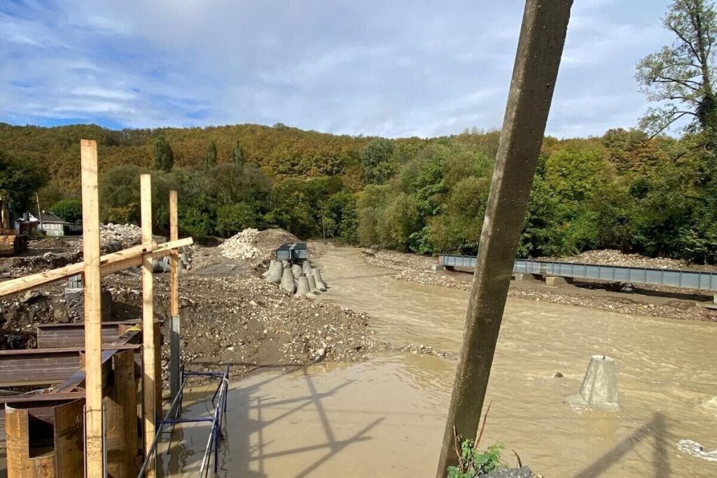 Туапсинский район борется с последствиями ливней