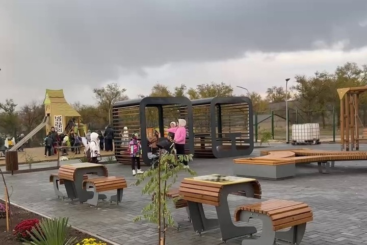 В селе Садовое появилась новая зона отдыха