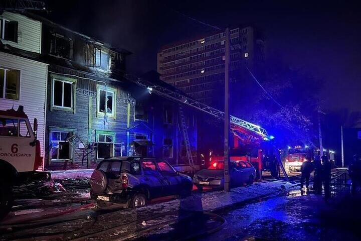 Выросло число погибших при пожаре в Новосибирске