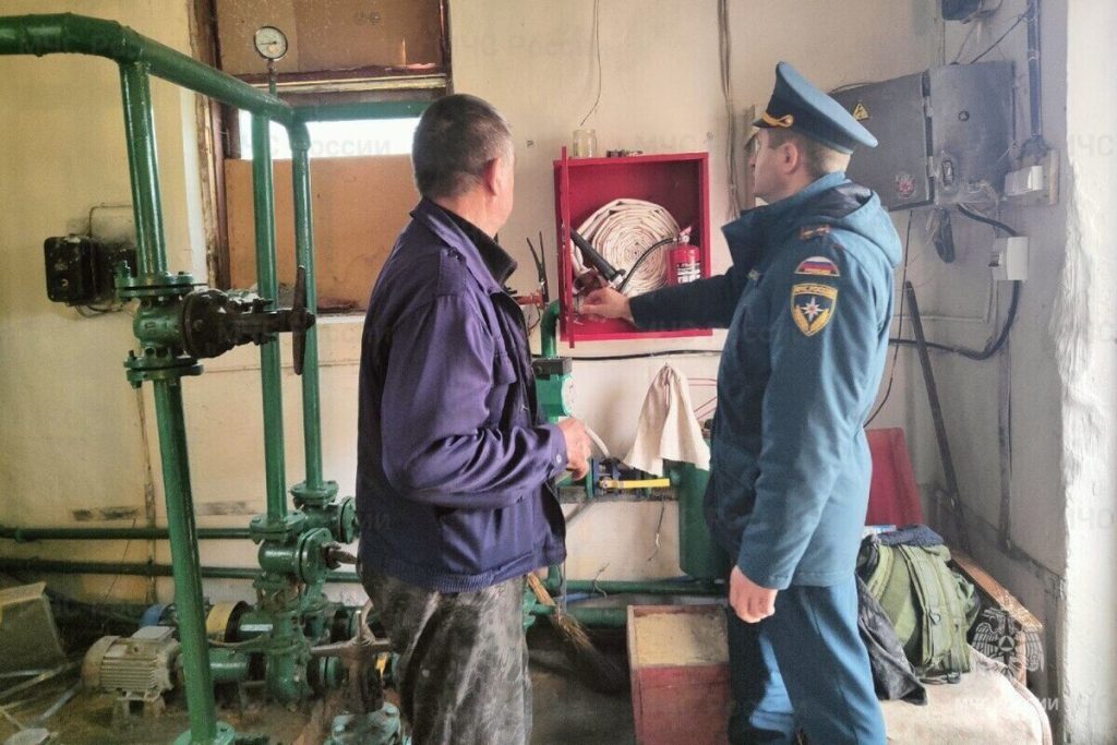 Сотрудники МЧС в Брянской области проверили котельные