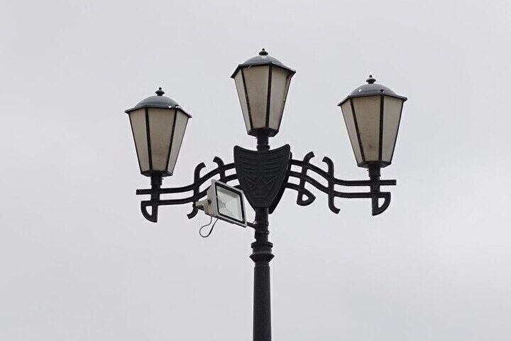 Белгородка попросила отключать фонари после 18:30