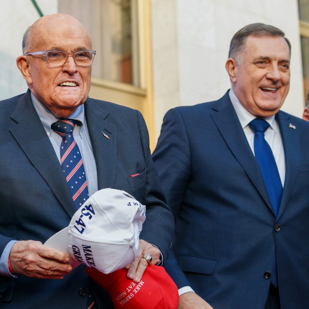 Trump Allies Push to Bolster Putin-Backed Balkans Leader