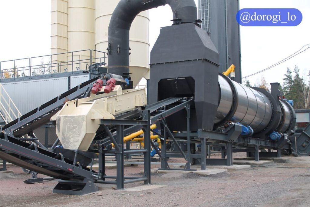 В Выборгском районе запустят новый асфальтобетонный завод