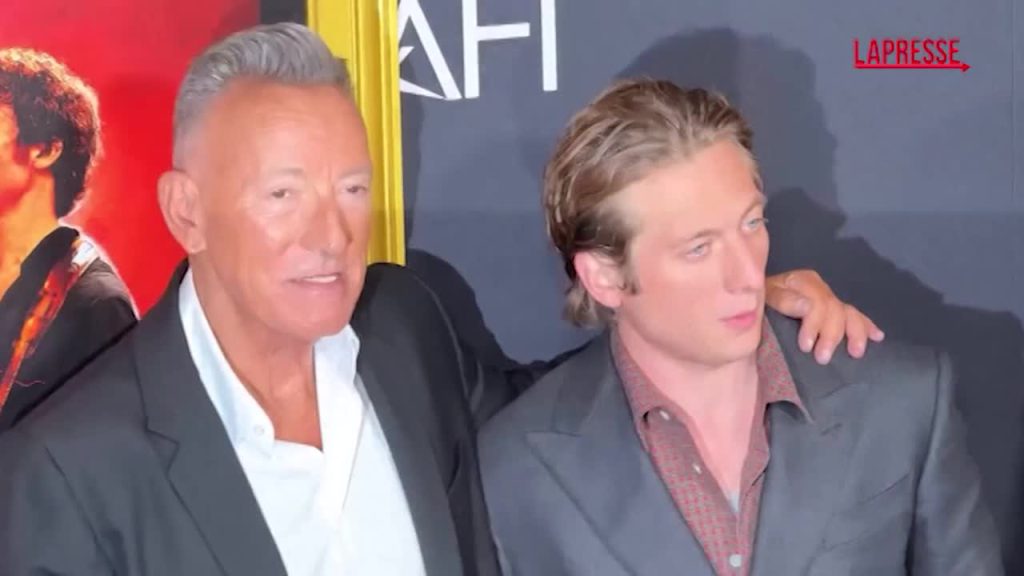 Bruce Springsteen alla Premier del Film Biografico a Los Angeles