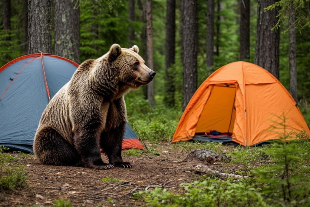 На участника ультрамарафона напали два медведя