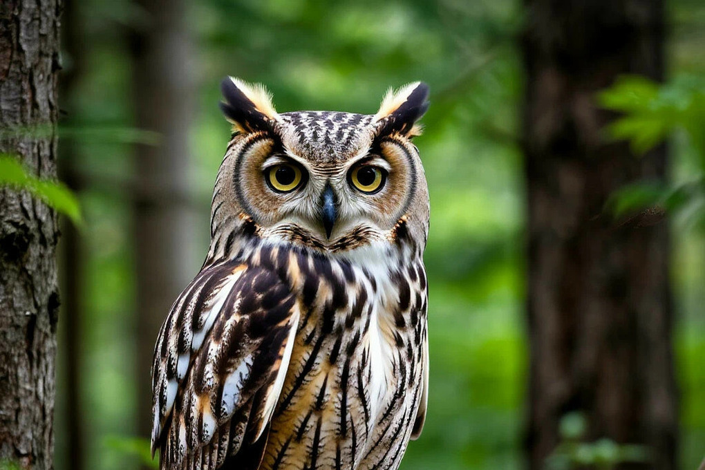 Самарские бойцы спасли сову из сетей в зоне СВО