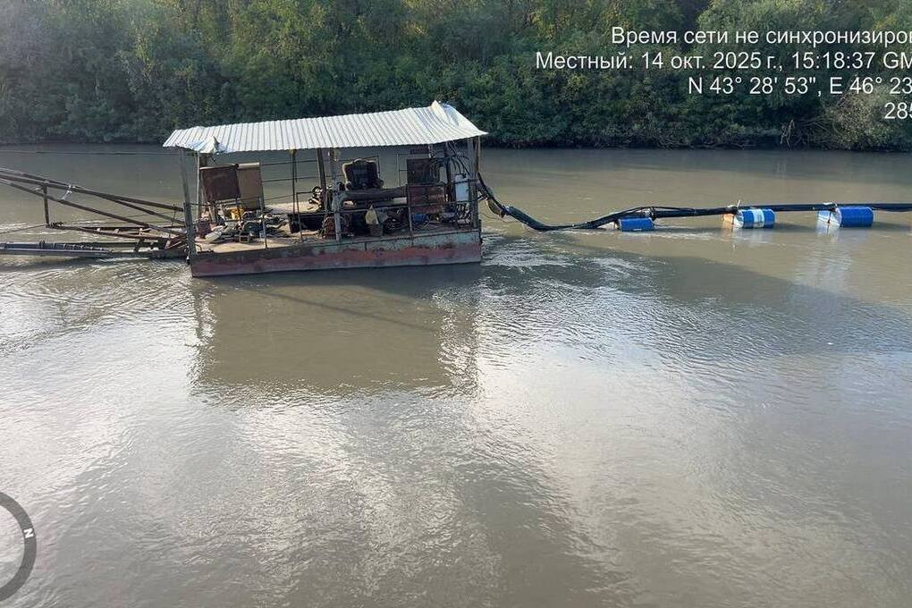 Gravi violazioni ambientali scoperte sul fiume Terek in Daghestan
