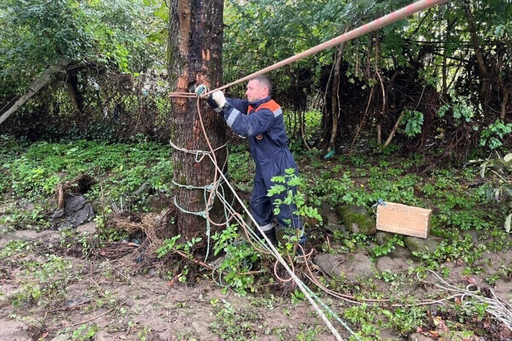 Для жителей села Молдавановка в Туапсинском округе организовали воздушную переправу