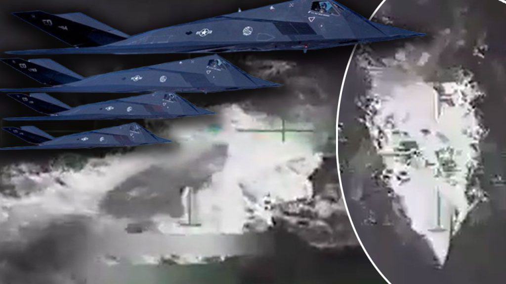 ABD, Karayipler&#039;de bir gemiyi vurdu! Trump operasyon görüntülerini paylaştı