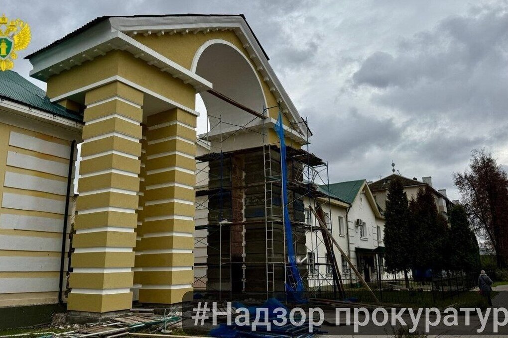 Бутов получил представление прокуратуры из-за &#034;триумфальной&#034; арки Новомосковска