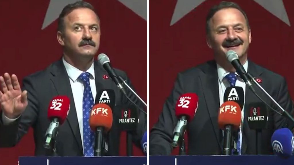 Anahtar Parti Genel Başkanı Ağıralioğlu, Isparta&#039;da depreme yakalandı, esprisi salondaki herkesi güldürdü