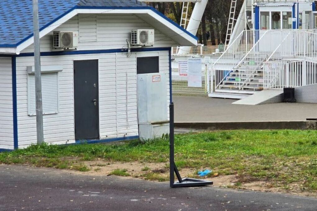 В Иванове на набережной появилась площадка для бадминтона