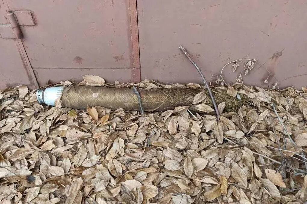 В Новой Каховке Херсонской области обнаружили неразорвавшийся снаряд