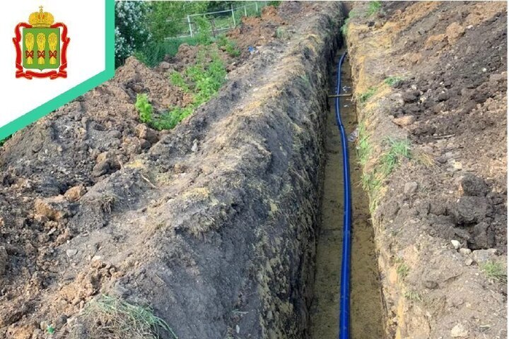 В селе Наумкино Шемышейского района завершили капремонт водопровода протяженностью 4,2 км