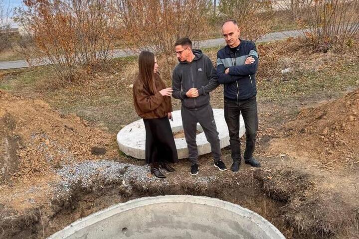 В Приморске подходят к завершению работы по прокладке трубопровода