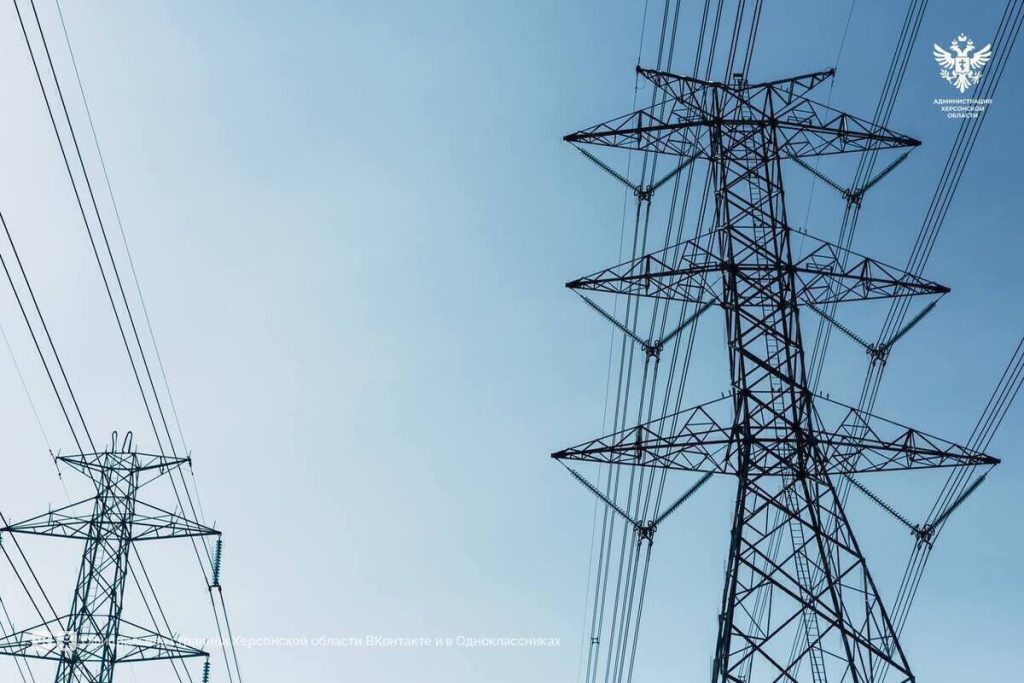 В Херсонской области 19 октября отключили свет в двух округах региона