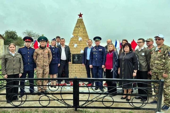 Память владимирского летчика увековечили в Ставропольском крае