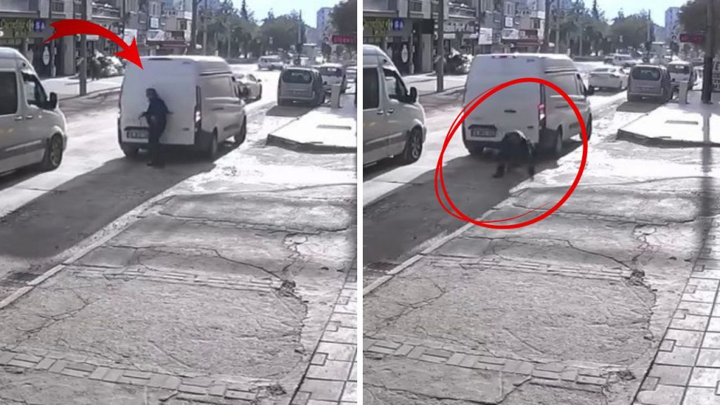 Bursa&#039;da görünmez kaza! Geri manevra yaparken yayayı ezdi