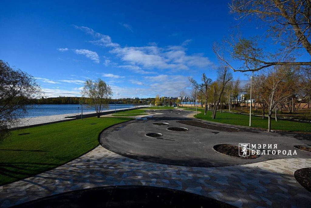 В парке «Берега» Белгорода появится новая детская площадка с горкой-холмом