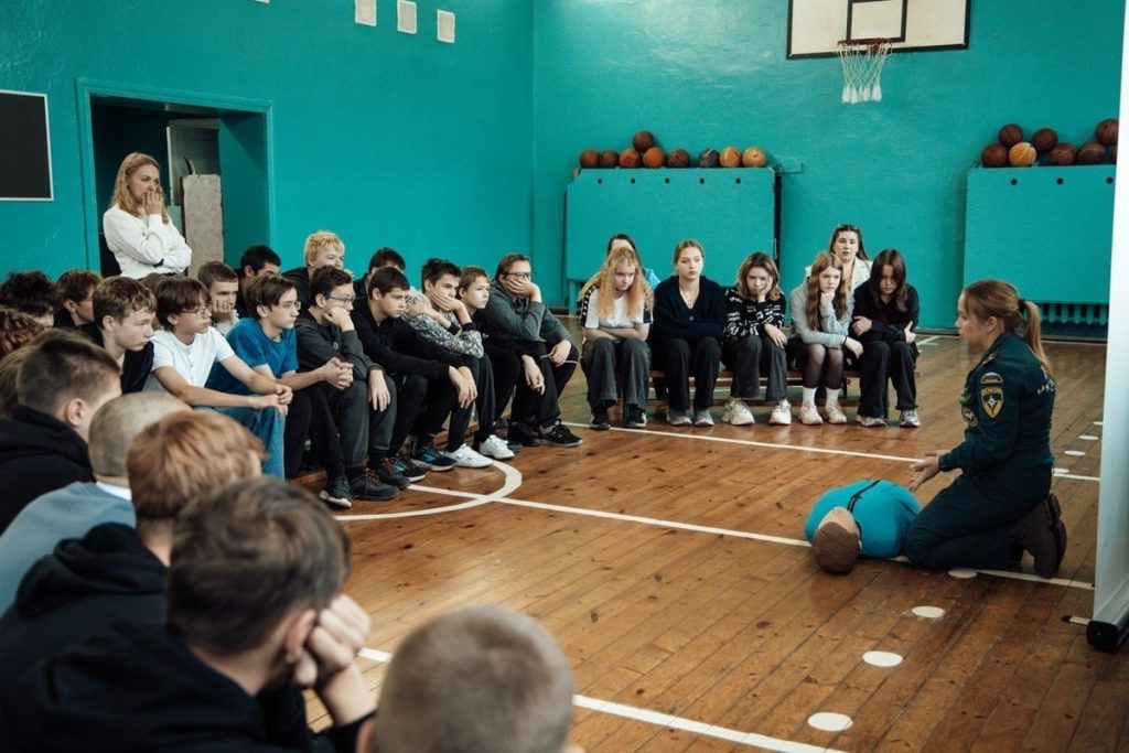 В Лесозаводской школе прошел мастер-класс по оказанию первой помощи