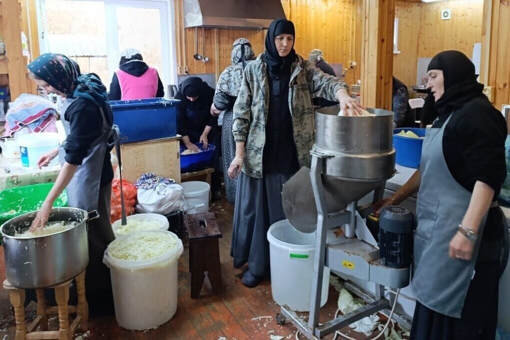 В козельском монастыре наквасят КамАз капусты