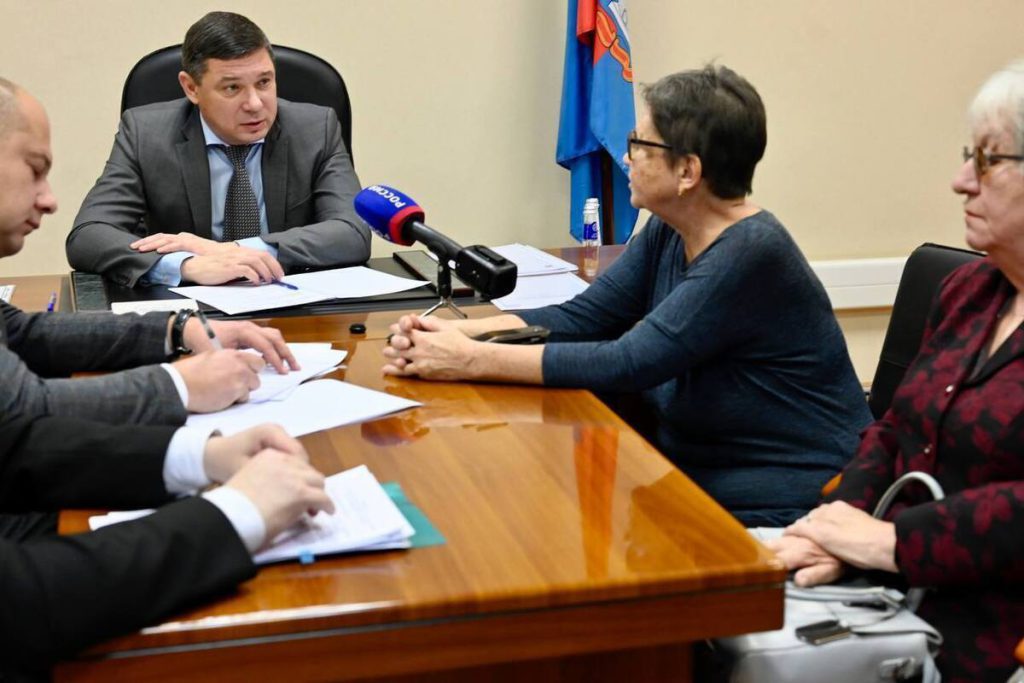 От качества воды до медпомощи: Евгений Первышов разобрался с ключевыми жалобами тамбовчан