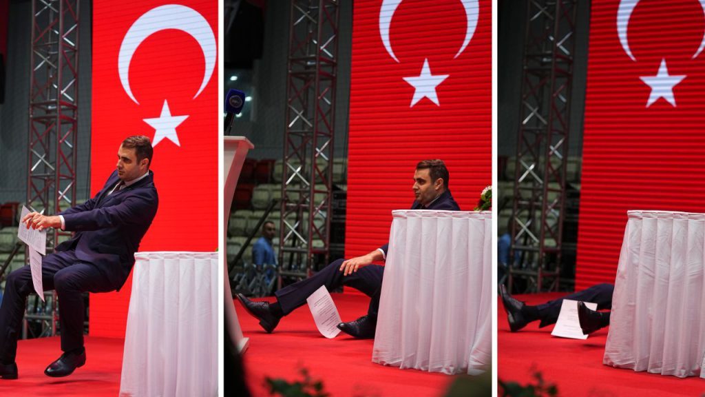 CHP İzmir kongresinde şok! Başkan adayı Çağatay Güç kürsüde bayıldı