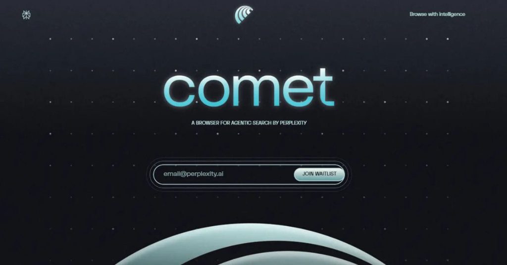 Il browser Comet di Perplexity a base di AI ora è gratis per tutti