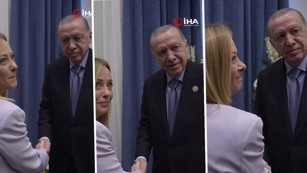 Cumhurbaşkanı Erdoğan ve Meloni arasında ilginç diyalog: İyi görünüyorsun ama...