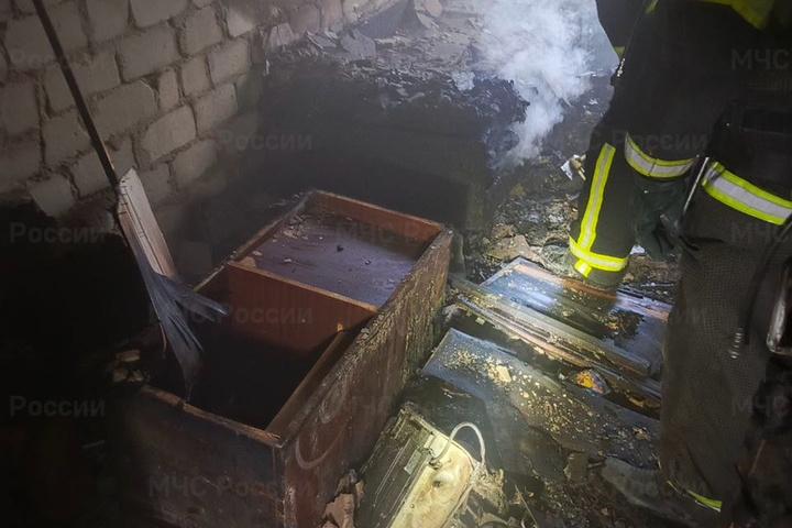 В Скадовском округе случился пожар в квартире