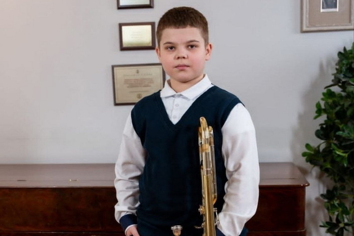 Giovane Trombonista di 11 Anni al Concorso Internazionale Lo Schiaccianoci