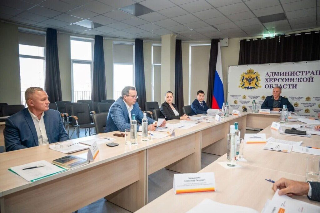 Vladimir Saldo Presiede il Consiglio di Sorveglianza del Fondo per lo Sviluppo Industriale della Regione di Cherson