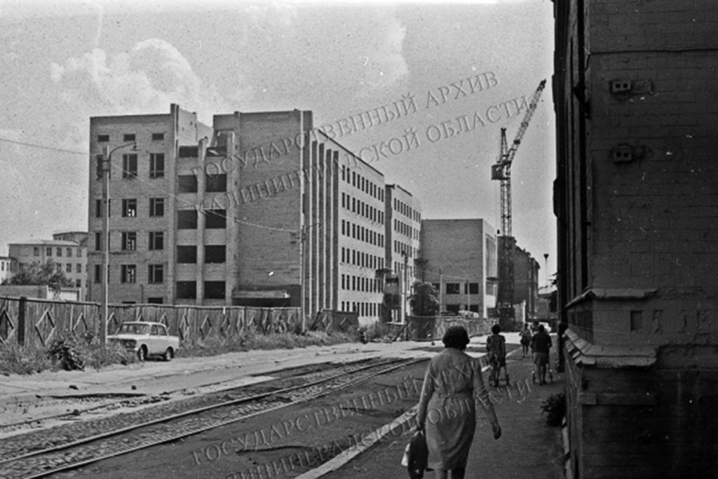 Калининградский архив напомнил вид со стройки корпусов областной больницы в 1970